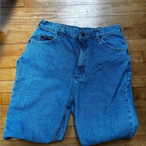 VINTAGE Lee Straight Cut Light Blue Denim Jeans